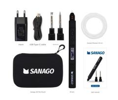 SANAGO Naujas Sanago Premium 3D rašiklio rinkinys 3 tipų keičiami moduliai Korėjiečių menininkams New Sanago3D Pen