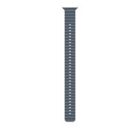 49mm Anchor Blue Ocean Band Extension - Natural Titanium Finish