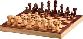 Medinis sulankstomas šachmatų rinkinys - PIATNIK - 28 cm - Klasikinė žaidimas - 2 žaidėjai ar daugiau - Vidaus