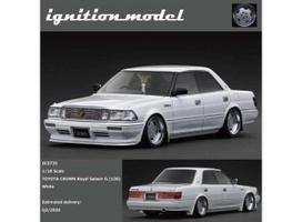 PRE-ORD3R Ignition Modeliukas 1/18 Toyota Crown Royal Saloon G (130), white