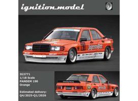 PRE-ORD3R Ignition Modeliukas 1/18 PANDEM 190, orange