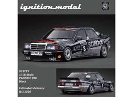 PRE-ORD3R Ignition Modeliukas 1/18 PANDEM 190, black