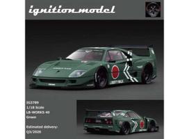 PRE-ORD3R Ignition Modeliukas 1/18 LB-WORKS 40, green