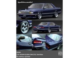PRE-ORD3R Ignition Modeliukas 1/18 Nissan Gloria CIMA (Y31), dark blue