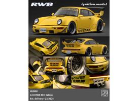 PRE-ORD3R Ignition Modeliukas 1/18 RWB 964, yellow