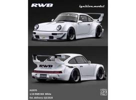 PRE-ORD3R Ignition Modeliukas 1/18 RWB 964, white