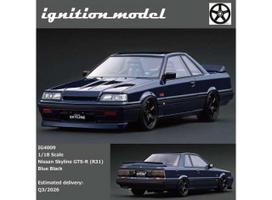 PRE-ORD3R Ignition Modeliukas 1/18 Nissan Skyline GTS-R (R31), blue black