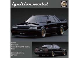 PRE-ORD3R Ignition Modeliukas 1/18 Nissan Skyline GTS-R (R31), black