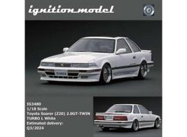 PRE-ORD3R Ignition Modeliukas 1/18 Toyota Soarer (Z20) 3.0 GT-Twin Turbo, white