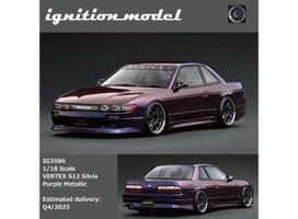 PRE-ORD3R Ignition Modeliukas 1/18 VERTEX S13 Silvia, purple metallic