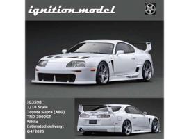 PRE-ORD3R Ignition Modeliukas 1/18 Toyota Supra (A80) TRD 3000GT, white