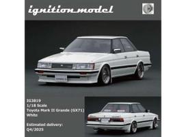 PRE-ORD3R Ignition Modeliukas 1/18 Toyota Mark II Grande (GX71), white