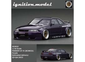 Ignition Modeliukas 1/18 Pandem GT-R Nissan Skyline (BCNR33), purple
