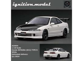 Ignition Modeliukas 1/18 Honda Integra (DC2) Type R, white