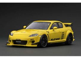 PRE-ORD3R Ignition Modeliukas 1/18 Mazda RX-8 (SE3P) RE Amemiya, yellow