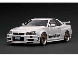 PRE-ORD3R Ignition Modeliukas 1/18 Nissan Skyline GT-R (BNR34), white