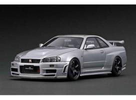 Ignition Modeliukas 1/18 Nismo R34 GT-R Z-tune Prototype, silver