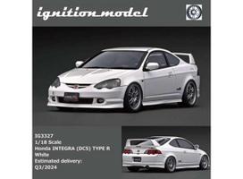 Ignition Modeliukas 1/18 Honda INTEGRA (DC5) TYPE R, white