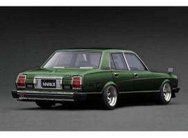 PRE-ORD3R Ignition Modeliukas 1/18 Toyota Mark II Sedan Grande (MX41), green metallic