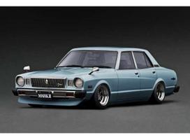 PRE-ORD3R Ignition Modeliukas 1/18 Toyota Mark II Sedan Grande (MX41), light blue metallic