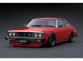 Ignition Modeliukas 1/18 Nissan Skyline 2000 GT-ES (C210), red