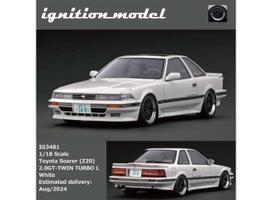 PRE-ORD3R Ignition Modeliukas 1/18 Toyota Soarer (Z20) 2.0GT Twin Turbo L, white