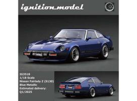 PRE-ORD3R Ignition Modeliukas 1/18 Nissan Fairlady Z (S130), blue metallic