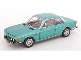 PRE-ORD3R KK - Scale Modeliukas 1/12 1971 BMW 3.0 CSI E9, turquoise-metallic with Alpina rims