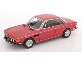 PRE-ORD3R KK - Scale Modeliukas 1/12 1971 BMW 3.0 CSI E9, red metallic with aluminium rims
