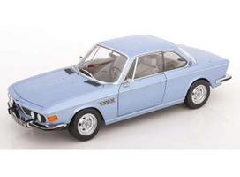 PRE-ORD3R KK - Scale Modeliukas 1/12 1971 BMW 3.0 CSI E9, lightblue metallic with aluminium rims