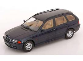 PRE-ORD3R KK - Scale Modeliukas 1/18 1999 BMW 3 series E46 Touring, dark blue metallic
