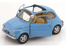 PRE-ORD3R KK - Scale Modeliukas 1/12 Fiat 500 F Custom 1968, lightblue
