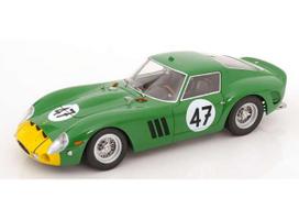 PRE-ORD3R KK - Scale Modeliukas 1/12 1963 Ferrari 250 GTO #47 1000 km Nürburgring, green/white/yellow