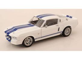 PRE-ORD3R KK - Scale Modeliukas 1/12 1967 Ford Mustang Shelby GT500 Eleanor, white/blue
