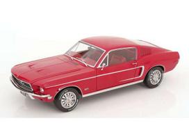 PRE-ORD3R KK - Scale Modeliukas 1/12 1968 Ford Mustang GT Fastback with opening doors and hood, red