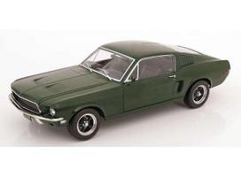 PRE-ORD3R KK - Scale Modeliukas 1/12 Ford Mustang GT Fastback Bullitt Movie Edition, flat green
