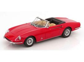 PRE-ORD3R KK - Scale Modeliukas 1/18 1966 Ferrari 365 California Spyder, red