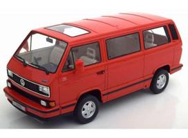 PRE-ORD3R KK - Scale Modeliukas 1/18 1992 Volkswagen T3 Multivan Limited Last Edition, red