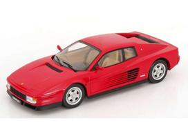 PRE-ORD3R KK - Scale Modeliukas 1/18 1986 Ferrari Testarossa, red with beige interior