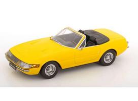 PRE-ORD3R KK - Scale Modeliukas 1/18 1969 Ferrari 365 GTS Daytona Spyder 1.Series, yellow