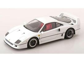 PRE-ORD3R KK - Scale Modeliukas 1/18 Ferrari F40 Sultan of Brunei with Red Seats, white