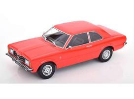 PRE-ORD3R KK - Scale Modeliukas 1/18 1971 Ford Taunus GT Sedan, light red