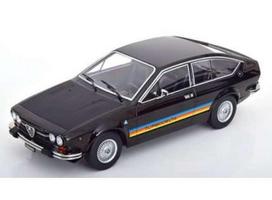 PRE-ORD3R KK - Scale Modeliukas 1/18 1979 Alfa Romeo 2000 GTV Turbodelta, black/flatblack