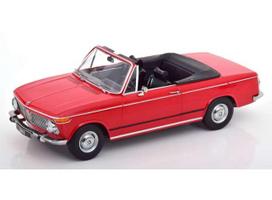 PRE-ORD3R KK - Scale Modeliukas 1/18 1968 BMW 2002 Cabrio, red
