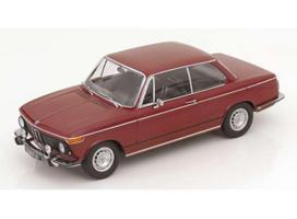 PRE-ORD3R KK - Scale Modeliukas 1/18 1974 BMW L2002 tii 2. Series, darkred metallic