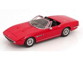 PRE-ORD3R KK - Scale Modeliukas 1/18 1970 Maserati Ghibli Spyder with spoke rims, red