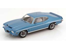 PRE-ORD3R KK - Scale Modeliukas 1/18 1972 Pontiac LeMans GTO, light blue metallic
