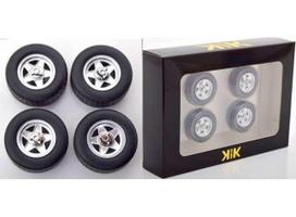 PRE-ORD3R KK - Scale Modeliukas 1/18 1973 Ferrari 512 BBi/365 GT4 BB Wheel and Tyre Set