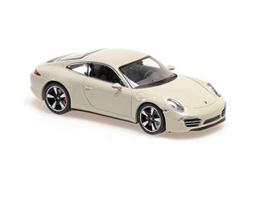 PRE-ORD3R Maxichamps Modeliukas 1/43 2023 Porsche 911 (991) *SOMO50Y*, light grey