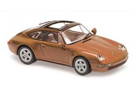 Maxichamps Modeliukas 1/43 1995 Porsche 911 Targa, orange-red
